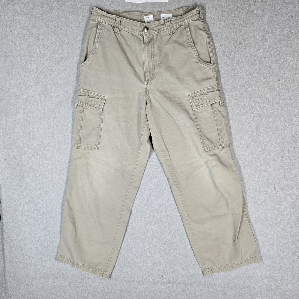 The North Face Men Activewear Pants 30 SHORT Beige Cargo Canvas A5 Series 27"